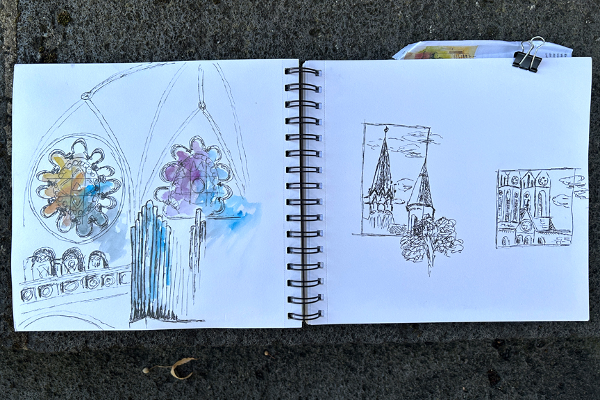 05_Urban_Sketching_mit_Führung_Ringkirche_Christiane_Mader